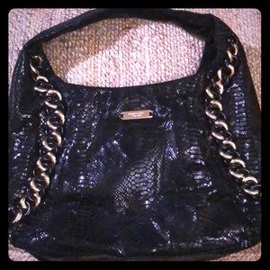 RARE Michael Kors Snake & Chain Link Hobo Bag!